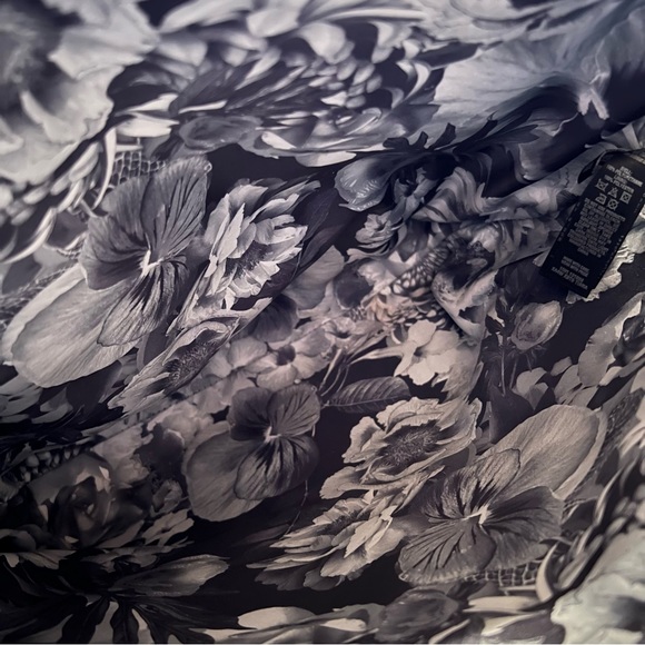 Ted Baker London Tote Shoulder Bag Silver Snakeskin & Black Leather - Picture 7 of 10